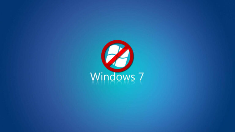 Ende Windows 7