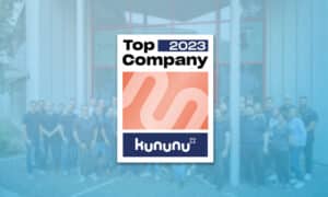 Top Company 2023 Auszeichnung von Kununu